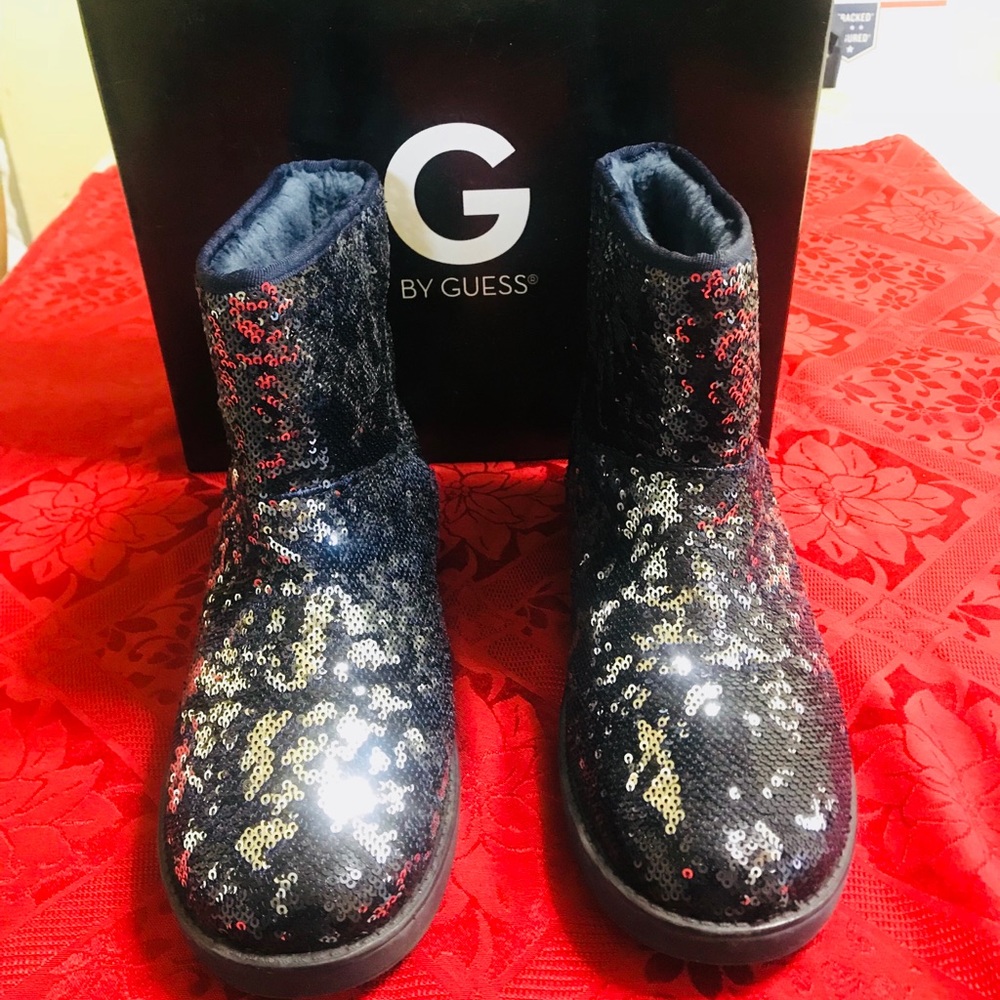 G by Guess sparkle boots!
